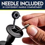 Franklin Sports Kids Soccer Goal with Ball & Pump - 24 X 16