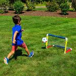 Franklin Sports Kids Soccer Goal with Ball & Pump - 24 X 16