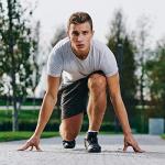 MCPORO Workout Shirts for Men Short Sleeve Quick Dry Athletic Gym Active T Shirt Moisture Wicking 5 Pack Black, Dark Blue, Army Green, Light Grey, Hydro Teal 3X-Large