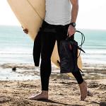 pack all Shoe Bag for Travel, Water-Resistant Shoe Pouch for Gym, Odor-Resistant Soccer Cleats Bag for Sport (Black, 1-Pack)