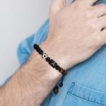 Soccer Gifts for Boys Men Kids Coach Players Initial with A-Z Letter Soccer Beaded Bracelets for Boys Lovers Accessories Stuff Adjustable 5.5''-10'' Jewelry Gifts