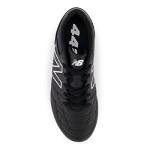 New Balance Kid's 442 V2 Academy Fg Junior Soccer Shoe, Black/White, 6 Big Kid