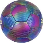 ZestPulse Holographic Reflective Soccer Ball Size 3 4 5 for Kids & Adults, High Visibility for Night Games, Training | Ideal Gift for Boys 8-12 (Dark)