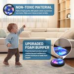 Freecat Rechargeable Hover Soccer Ball for Kids - Boy Birthday Gifts Age 6, 7, 8, 9, 10, 11, 12 Year Old, Indoor Light-Up Air Power Floating Soccer Ball Boy Toys for Kids Age 4-6, 6-8, 8-12