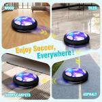 Freecat Rechargeable Hover Soccer Ball for Kids - Boy Birthday Gifts Age 6, 7, 8, 9, 10, 11, 12 Year Old, Indoor Light-Up Air Power Floating Soccer Ball Boy Toys for Kids Age 4-6, 6-8, 8-12