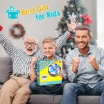 Freecat Rechargeable Hover Soccer Ball for Kids - Boy Birthday Gifts Age 6, 7, 8, 9, 10, 11, 12 Year Old, Indoor Light-Up Air Power Floating Soccer Ball Boy Toys for Kids Age 4-6, 6-8, 8-12