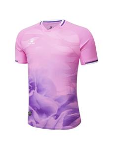KELME Soccer Jersey for Adult Breathable Quick-Dry Football T-Shirt Sport Training Uniform Purple