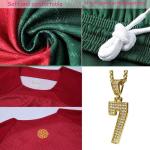 Soccer Jerseys for Kids Boys & Girls Youth Soccer Practice Jersey Outfits Training Shirt Uniform GIF_ts Set 2-14 Years (US, Age, 6 Years, 7 Years, red)