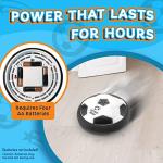 Let Loose Moose Hover Soccer Ball, Set of 2 LED Soccer Ball Toys, Gifts for 8 Year Old Boys, Indoor LED Floating Football for 7 Year Old Kids, Boy Birthday Gifts Age 4-6, 6-8, 8-12 Fun Sport Toy