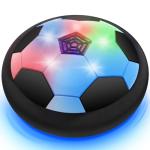 Toyk Boy Toys - LED Hover Soccer Ball - Air Power Training Ball Playing Football Indoor Outdoor Game - Birthday Gifts for Kids, Age 3 4 5 6 7 8-12 Year Old Boys - Soccer