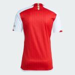 adidas Men's Soccer Arsenal 23/24 Home Jersey - Celebratory Fan Jersey with Lightning Bolts and Gold Details (US, Alpha, Large, Regular, Regular, Better Scarlet/White)
