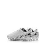 DREAM PAIRS Men's Firm Ground Soccer Cleats Shoes,Size 8,White/Black,MEGA-1