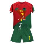 Arkey burds Boys Soccer Jerseys Training Uniform Soccer Jersey for Kids Football Youth Jerseys 3 Piece Red