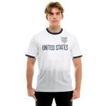 Icon Sports U.S. Soccer USMNT Adult Soccer Game Day Jersey-Inspired Shirt | Frequency, White, Large