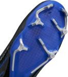 NIKE Men's Academy Football Shoe, Black Chrome Hyper Royal, 11