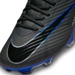 NIKE Men's Academy Football Shoe, Black Chrome Hyper Royal, 11