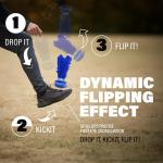 Kickit | The Original Birdie Soccer Trainer | Play Outdoors, Indoors or Backyard, Beach or Tailgate, All Ages Fun & Travel Friendly (Blue)