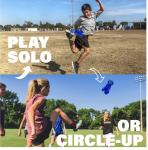 Kickit | The Original Birdie Soccer Trainer | Play Outdoors, Indoors or Backyard, Beach or Tailgate, All Ages Fun & Travel Friendly (Blue)