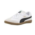 PUMA King 21 Indoor Trainer Soccer Shoes Puma White/Puma Black/Gum 9 D (M)