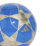 adidas Unisex-Adult UEFA Champions League Club Soccer Ball, White/Pantone/Matte Gold, 5