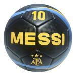 Icon Sports Officially Licensed Argentine Football Association Lionel Messi Soccer Ball - AFA189BL Black Size 5