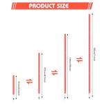 HOTOOLME Soccer Agility Training Poles Set Soccer Training Equipment- Includes 6 Agility Poles,Agility Ladder, 10 Soccer Cones,Jump Rope for Speed Training, Soccer Training, Basketball Athletes & Kids