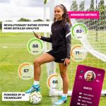 Playermaker 2.0 Smart Soccer Tracker for Cleats, 25+ Technical & Physical Soccer Training Metrics, 12 Month Access to Playermaker Technology App, Next-Level Precision Beyond GPS Trackers, Medium