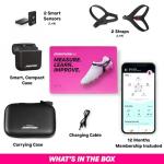 Playermaker 2.0 Smart Soccer Tracker for Cleats, 25+ Technical & Physical Soccer Training Metrics, 12 Month Access to Playermaker Technology App, Next-Level Precision Beyond GPS Trackers, Medium