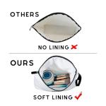 ARIOSEY Soccer Gifts Personalized Soccer Ball Cosmetic Bag for Purse Birthday Inspirational Gifts for Girls Women Team Coach Mom Stuff Travel Organizer,Christmas-M