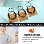 Alissl Soccer Bracelet Gifts for Teen Boys-Blue Tiger Eye Bracelet Brings Health, Safety and Happiness-Great Gifts for Boys on Birthday, Christmas, Graduation, Back to School, Anniversary
