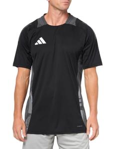 adidas Men's Tiro 24 Competition Training Jersey, Black/Team Dark Grey, Medium/Tall