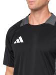 adidas Men's Tiro 24 Competition Training Jersey, Black/Team Dark Grey, Medium/Tall