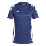 adidas Womens Tiro 24 Jersey, Team Navy Blue/White, Small