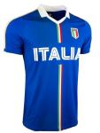 Men's Italy Short Sleeve Shirt, Italia Classic Performance Jersey (AM) Blue
