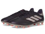 adidas Unisex-Adult Copa Pure II League Firm Ground, Aurora Black/Platin Metallic/Turbo, 9