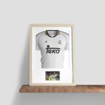 Madrid Jersey 2000 Season - Classic Camiseta Madrid - GALACTICOS ERA (US, Alpha, Small, Regular, Regular, White)