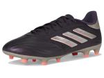 adidas Unisex-Adult Copa Pure II League Firm Ground, Aurora Black/Platin Metallic/Turbo, 9