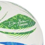 adidas Unisex-Adult MLS Training Soccer Ball,White/Green/Glory Blue/Solar Blue,5