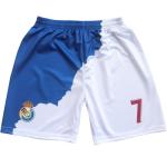 LeenBD Madrid Manchester Al NASSR #7 Kids Soccer Jersey Shirts Football Futbol Socks Set Youth Sizes (Mix, 28 (10-11 Years Old))