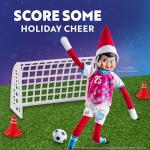 The Elf on the Shelf Polar Props North Pole Pitch Kit - 11-in-1 Elf Props and Accessories for Easy Sporty Soccer Elf Scenes - Scout Elf Not Included