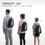 adidas Alliance Sackpack – Drawstring Backpack for Sports, Small Gym Bag