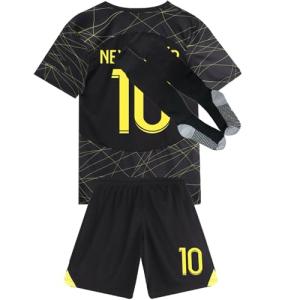 Casmyd Soccer Jerseys for Boys Kids 2024 HOM/Awy Kit Football Jersey Set Youth Sports Team T-Shirt&Shorts Soccer Uniform
