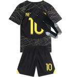 Casmyd Soccer Jerseys for Boys Kids 2024 HOM/Awy Kit Football Jersey Set Youth Sports Team T-Shirt&Shorts Soccer Uniform