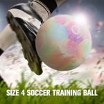 PP PICADOR Kids Youth Soccer Ball, Colorful Soccer Balls for Girls Boys Student Children Training School Indoor Size 4 Ball with Pump (Colorful)