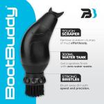 BootBuddy Shoe & Boot Cleaner Brush – Footwear Cleaning Kit for Running and Walking Shoes, Hiking Boots, Golf Shoes & Soccer Cleats – Cleans Mud, Dirt & Stains in Minutes, As Seen on Dragons’ Den
