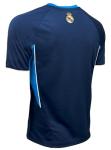Boy's Real Madrid Performance Jersey, Youth Sizes Licensed R. Madrid Shirt (YL) Blue