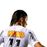 Santos Ney #11 Retro 12/13 Soccer Jersey for Men Fan Version (US, Alpha, Small, Regular, Regular, Retro)