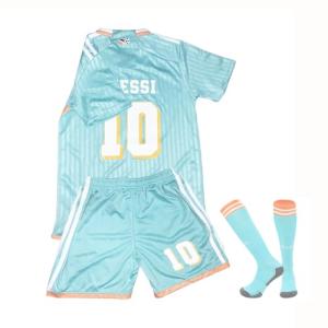 2024/2025 Soccer Jerseys for Kids Boys & Girls Youth Soccer Practice Jersey Outfits Football Training Shirt Uniforms - Aqua