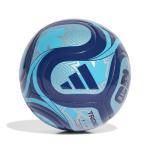 adidas Unisex-Adult World Cup Soccer Ball, Night Indigo/Semi Pink/Silver Metallic, 4