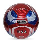 PLAYPRO Country Training Soccer Ball: World Edition (USA - RED, 5)